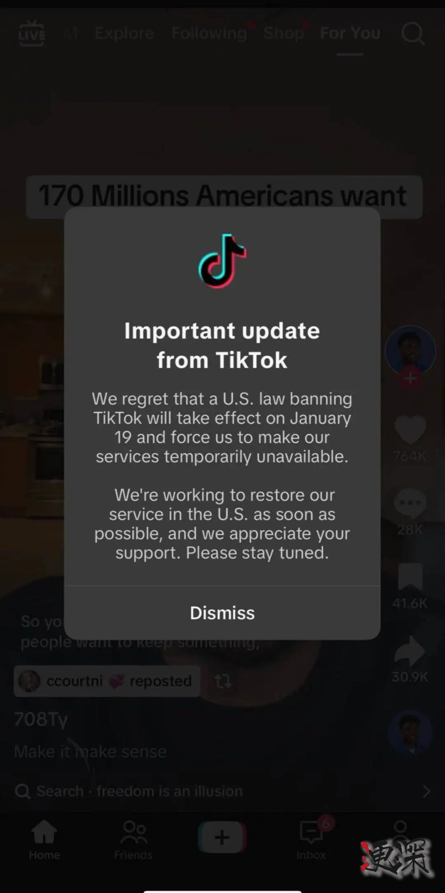 TikTok 在美停止服務，美區 iOS、安卓已下架-第3張圖片.jpg
