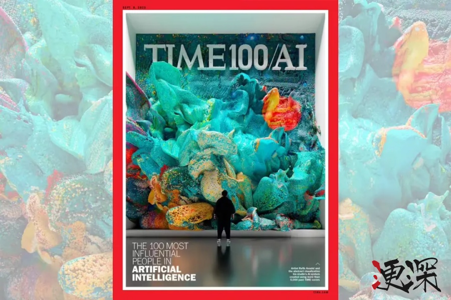 《時代》周刊年度 AI 百人榜出爐，任正非、梁文鋒和王興興等入選- 1.jpg