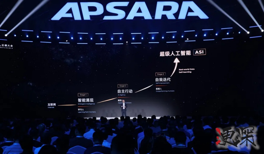 吳泳銘 為 阿里 AI設(shè)新錨點(diǎn)：直指“超級(jí)人工智能”，算力投入指數(shù)級(jí)提升.jpg